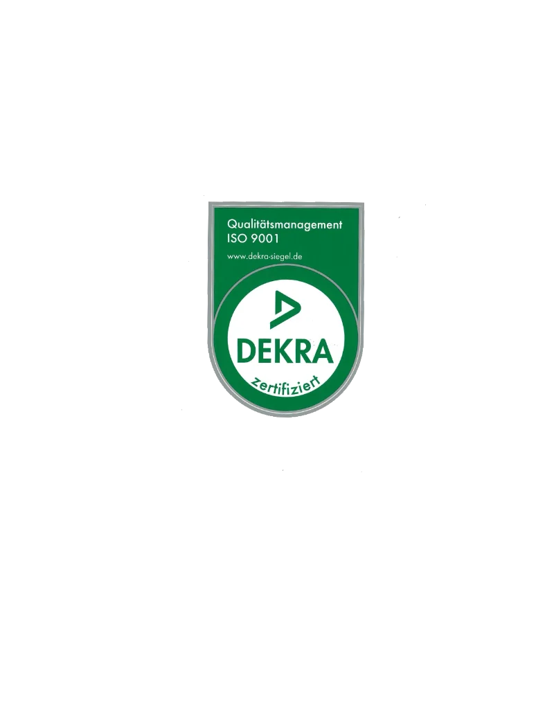 Siegel ISO 9001 Dekra